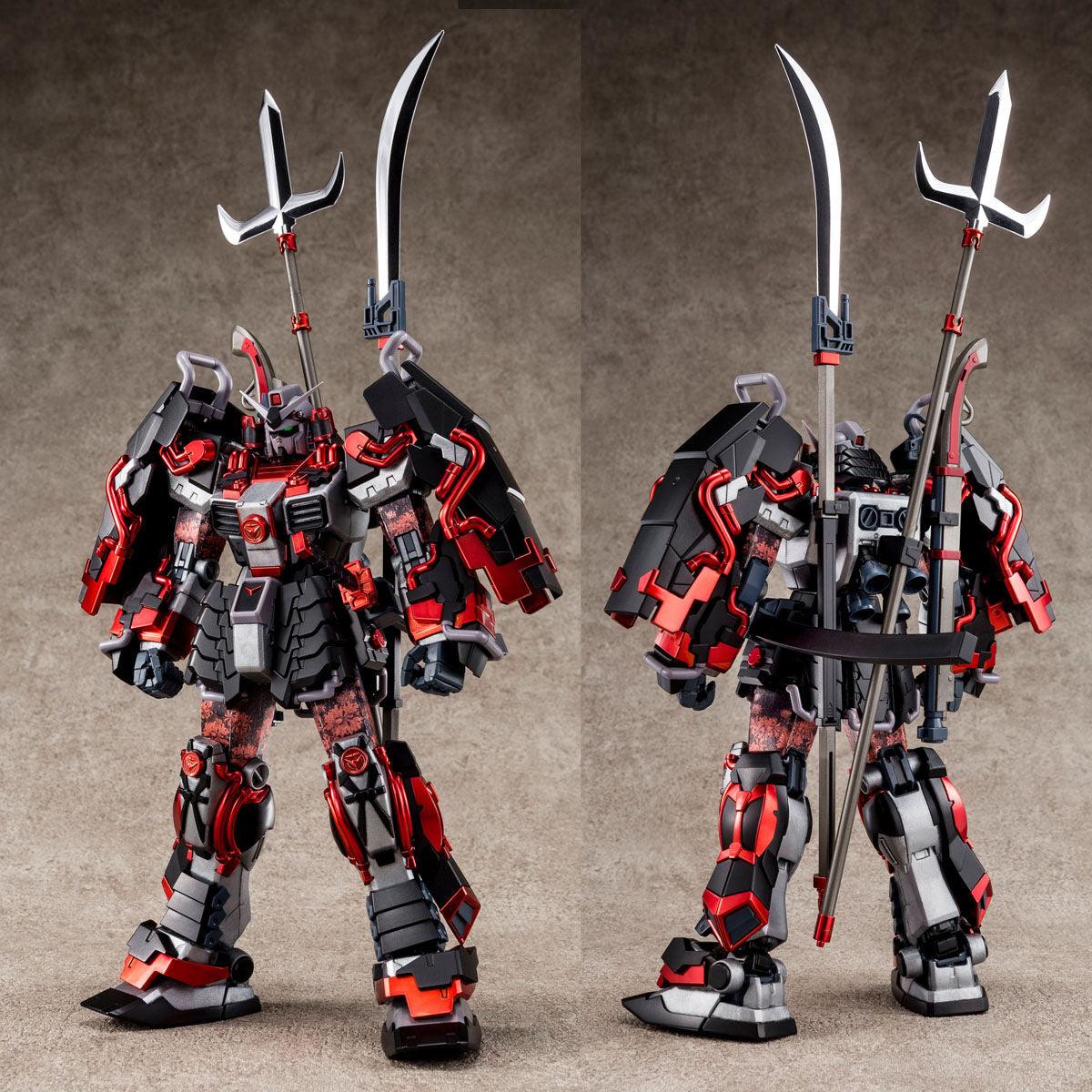 MG 1/100 SHIN MUSHA GUNDAM SENGOKU NO JIN BLACK ROBE LARGE ARMOR | [2021] | PREMIUM BANDAI - Show Me What You Bot