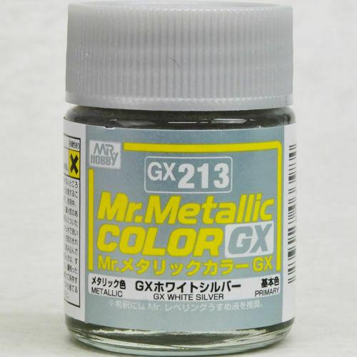 GX208 - Metal Rough Silver | Mr.Color GX - Show Me What You Bot