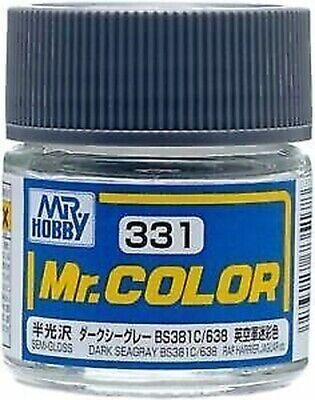 C331 - Dark Sea Gray [Semi Gloss] | Mr.Color - Show Me What You Bot